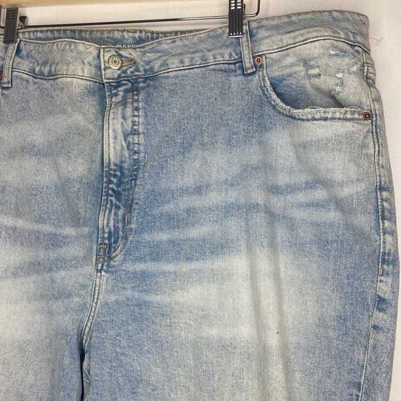 NWT HIGH RISE O.G. STRAIGHT ANKLE LIGHT WASH JEANS SIZE 28 - Picture 3 of 10
